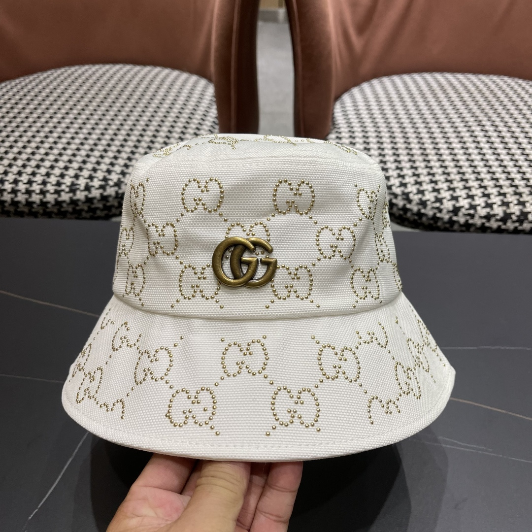 
GUCCI古奇渔夫帽👒2025官网新品Gucci🧢原单品质火爆来袭 工艺非常精美 高档大气上档次！低调