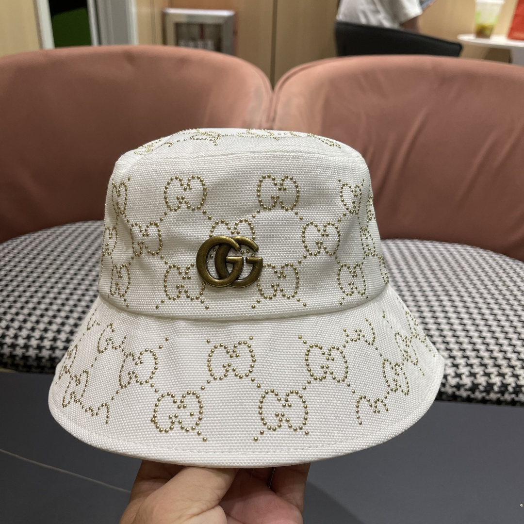 
GUCCI古奇渔夫帽👒2025官网新品Gucci🧢原单品质火爆来袭 工艺非常精美 高档大气上档次！低调