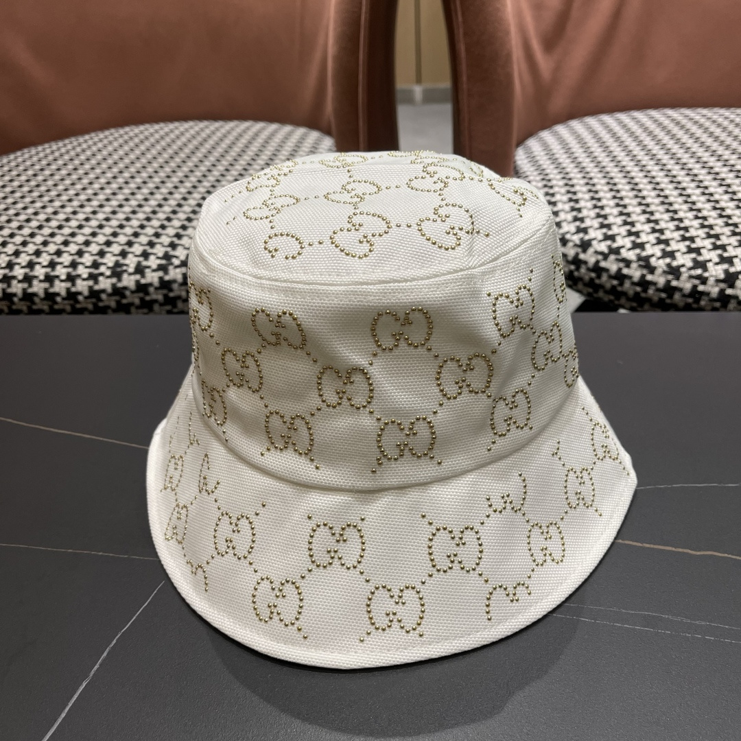 
GUCCI古奇渔夫帽👒2025官网新品Gucci🧢原单品质火爆来袭 工艺非常精美 高档大气上档次！低调
