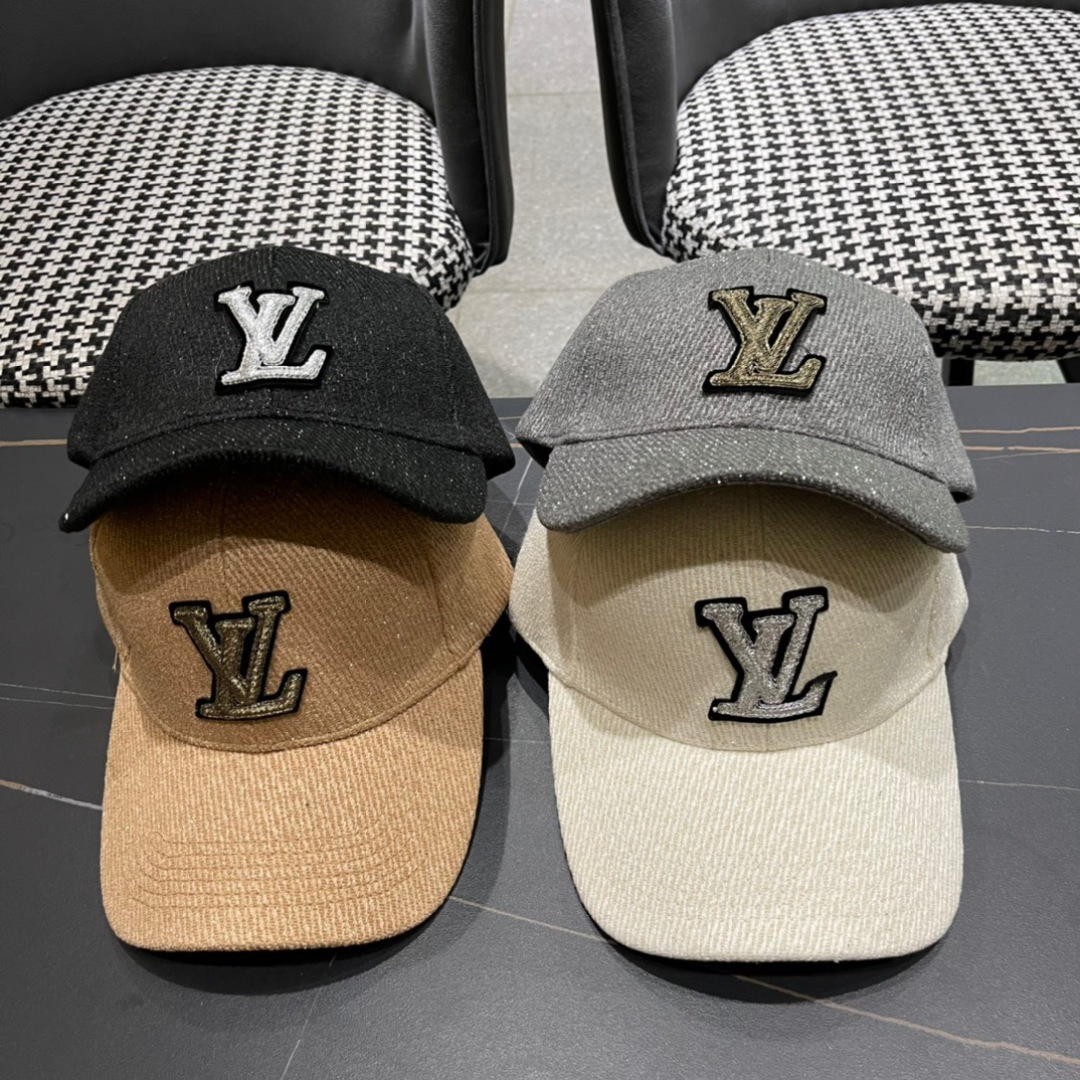 🧢LouisVuitton路易威登 👒😍秋冬款超百搭遮阳防晒帽，气质名媛风格，超文艺，帽型赞