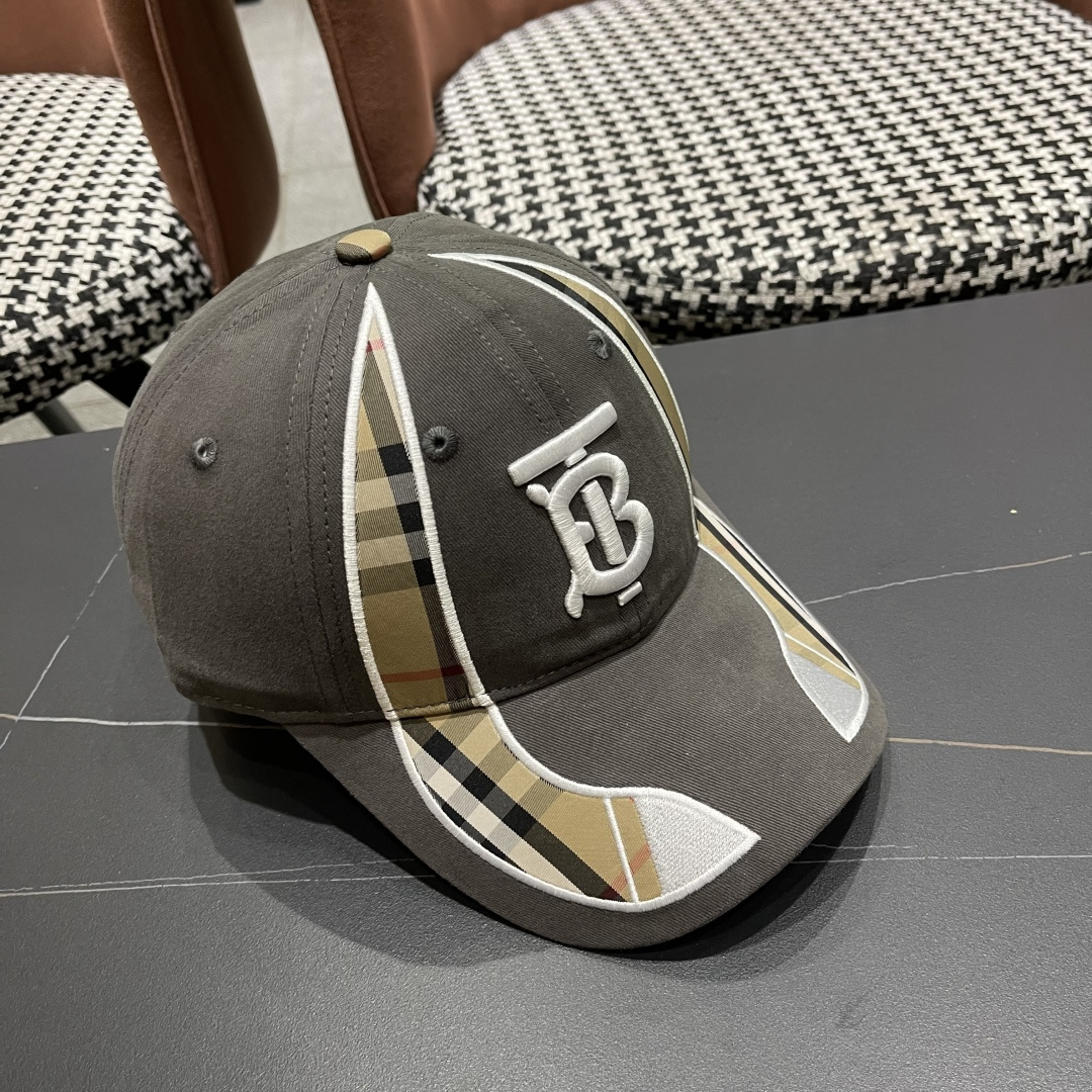 巴宝莉Burberry棒球帽新款百搭帽子显脸小夏季遮阳防晒户外运动小众