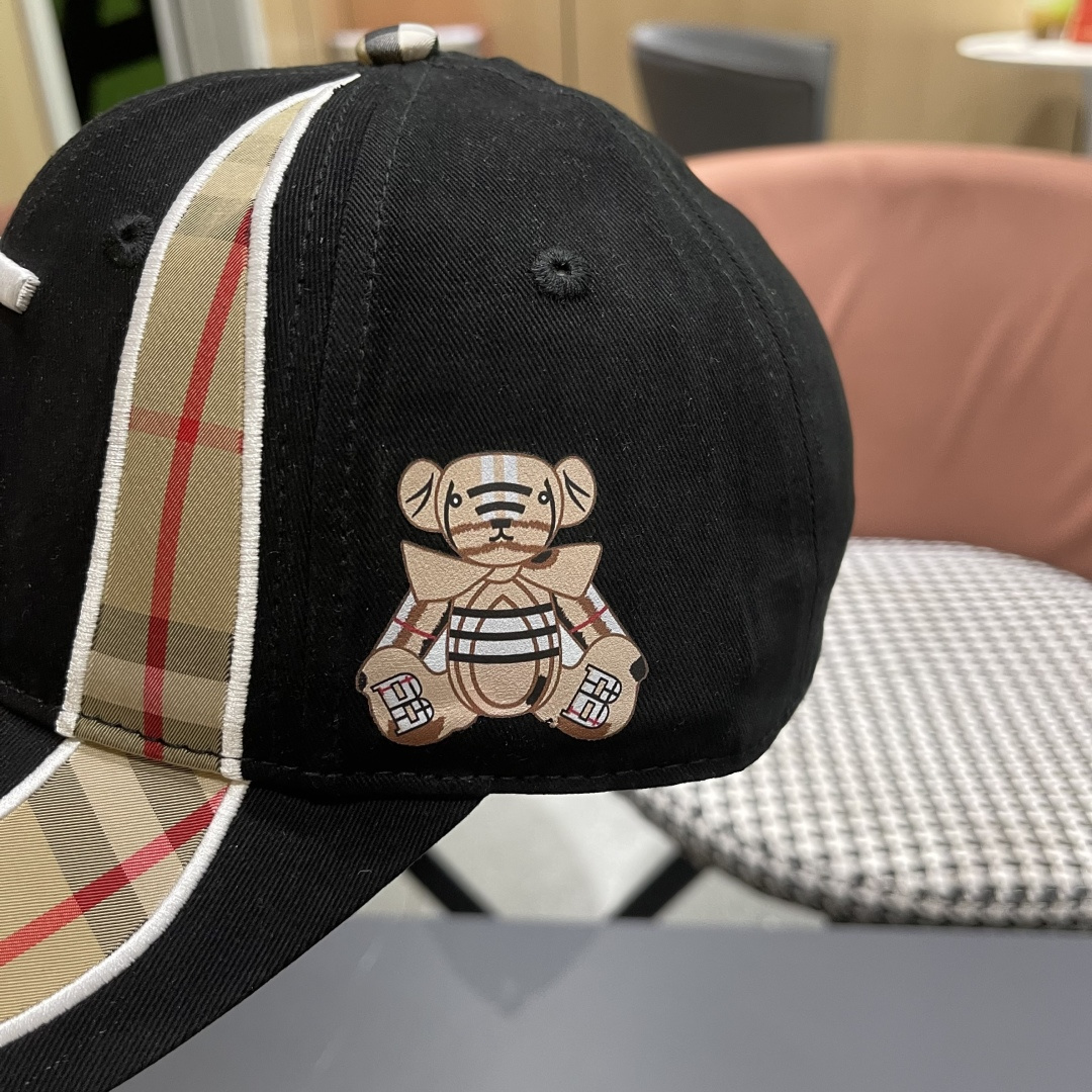 巴宝莉Burberry棒球帽新款百搭帽子显脸小夏季遮阳防晒户外运动小众