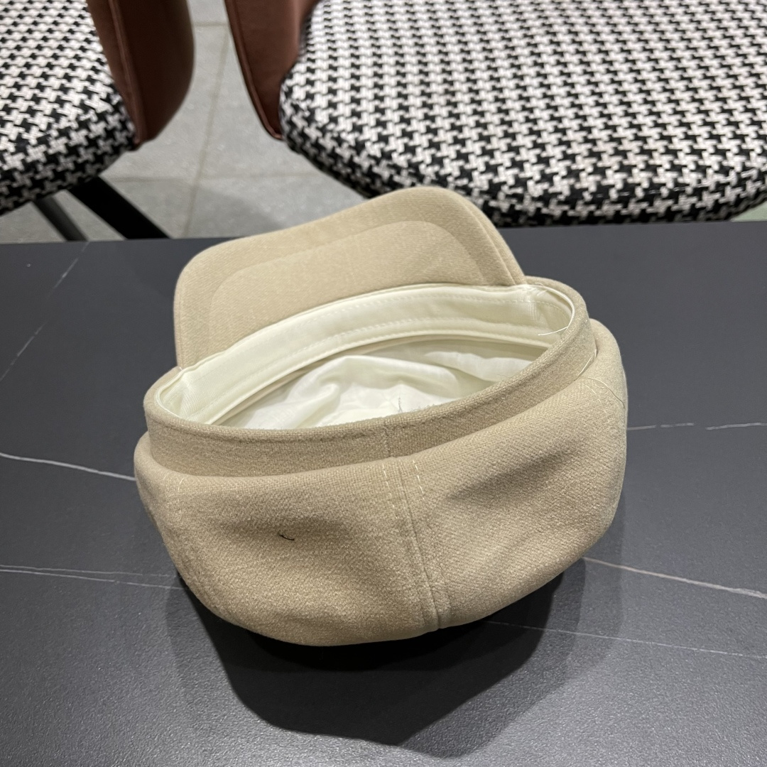  巴黎世家 贝雷帽女秋季韩系报童画家鸭舌大头显脸小秋冬季帽子