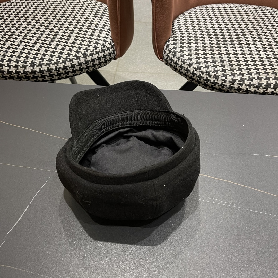  巴黎世家 贝雷帽女秋季韩系报童画家鸭舌大头显脸小秋冬季帽子