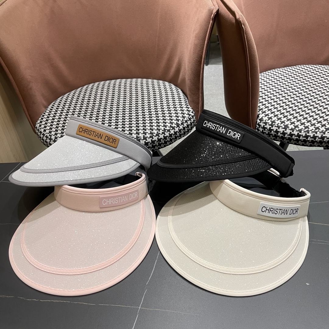 【DIOR迪奥】2025新款度假遮阳帽空顶帽，🔆遮阳百搭～休闲出街神器