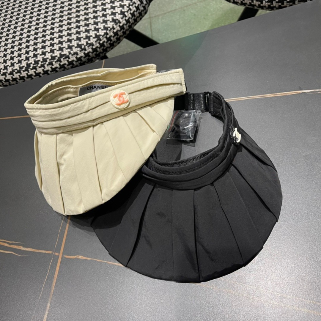 【CHANEL香奈儿】夏季新款小香风遮阳帽空顶帽🔅
气质款～