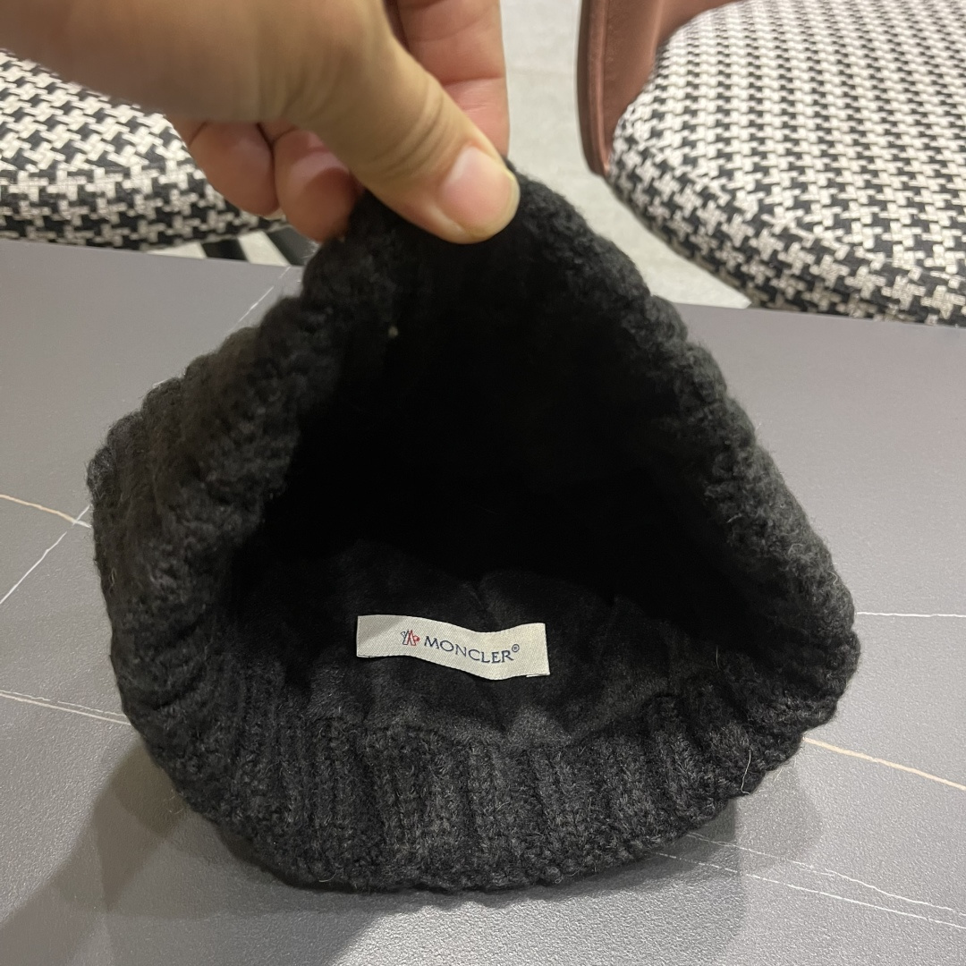 蒙口 加绒加厚毛线帽女款冬季保暖防寒冷帽防风麻花粗针织帽毛球护耳帽