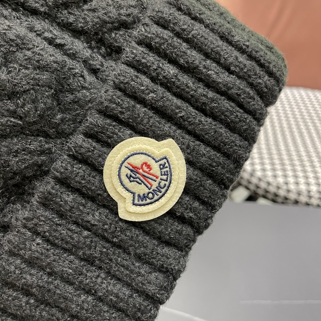 蒙口 加绒加厚毛线帽女款冬季保暖防寒冷帽防风麻花粗针织帽毛球护耳帽