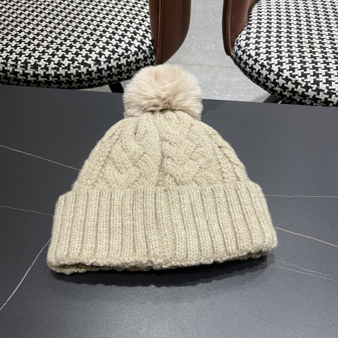 蒙口 加绒加厚毛线帽女款冬季保暖防寒冷帽防风麻花粗针织帽毛球护耳帽