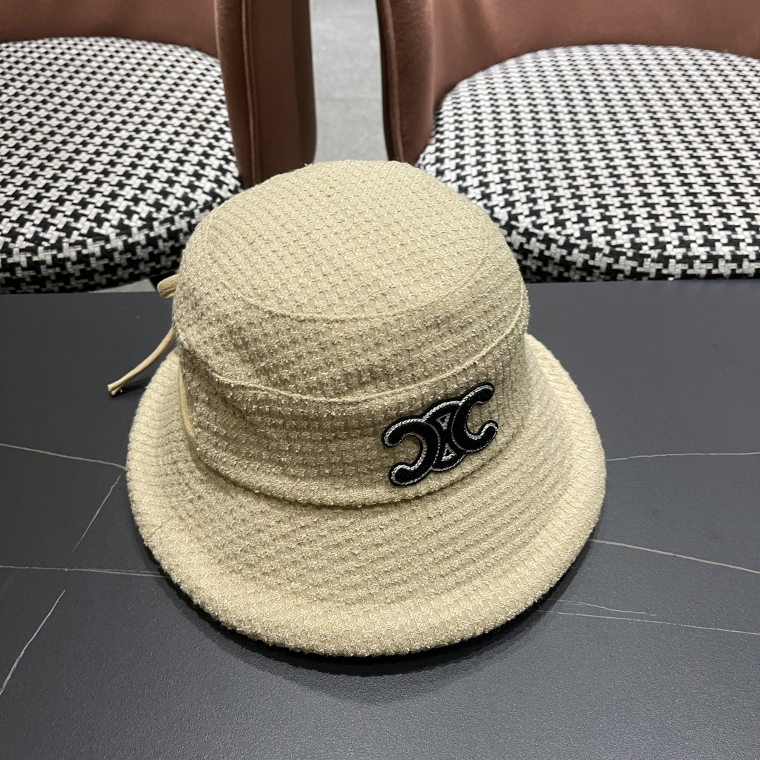 赛琳 2025新款韩版渔夫帽子女早秋时尚遮脸宽檐盆帽显脸小蝴蝶结防晒帽