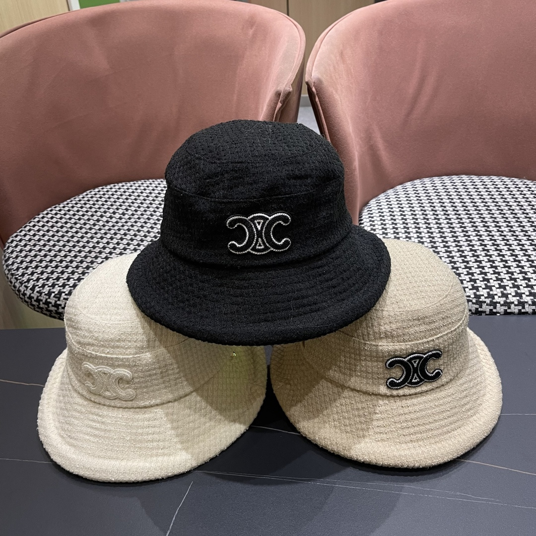  赛琳 2025新款韩版渔夫帽子女早秋时尚遮
脸宽檐盆帽显脸小蝴蝶结防晒帽