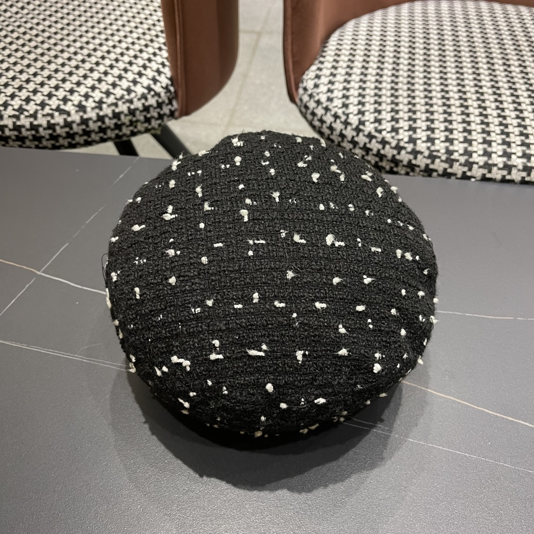 蒙口MONCLER🎩贝雷帽女2025秋冬新款日系大头围蓓蕾帽显脸小八角画家帽子春