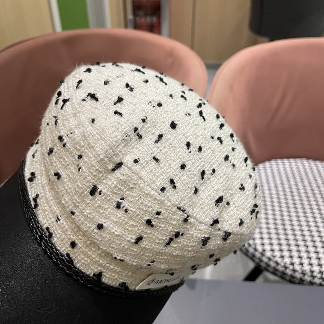 蒙口MONCLER🎩贝雷帽女2025秋冬新款日系大头围蓓蕾帽显脸小八角画家帽子春