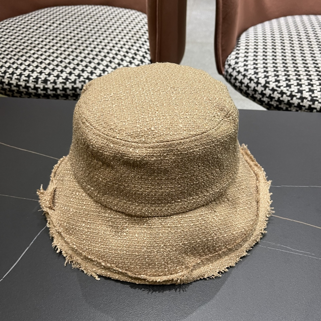 普拉达Prada早秋渔夫帽 显脸小防晒遮阳盆帽显脸小百搭文艺