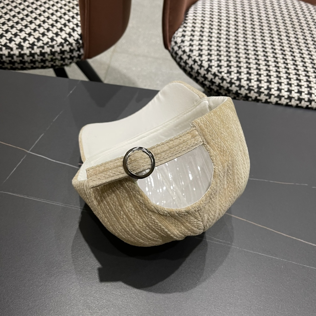 蒙口 帽子女秋季字母刺绣韩国保暖鸭舌帽百搭休闲灯芯绒棒球帽冬天情侣