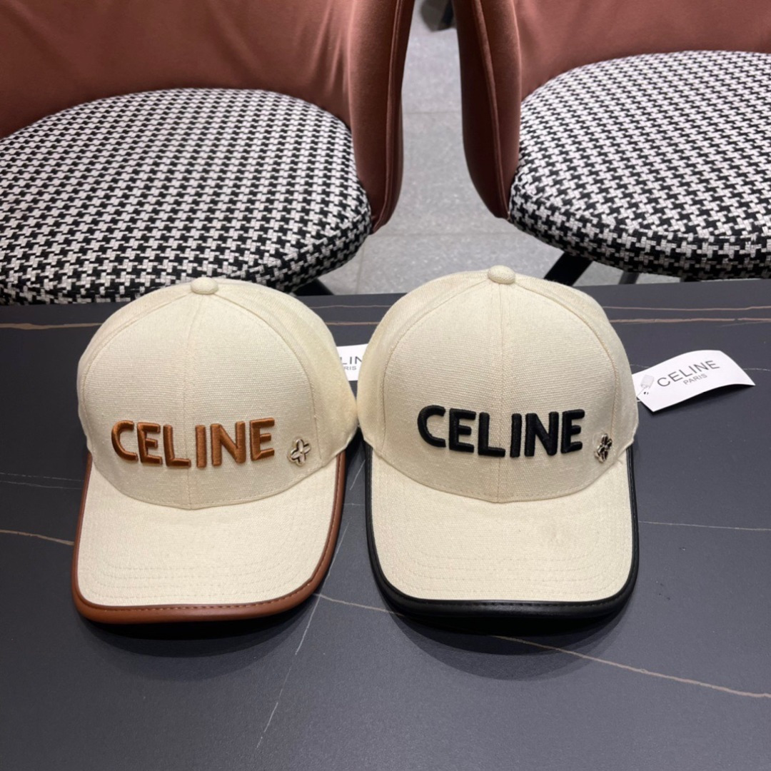 💛【CELINE赛琳】春夏款棒球帽🧢，出街必备超好搭配，赶紧入手！