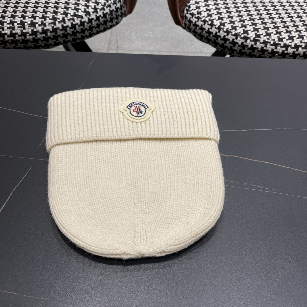 蒙口Moncler盟可睐💥2025官网经典针织帽，原单复刻.非常柔软亲肤，弹性很好💓有质感又非常百搭的款