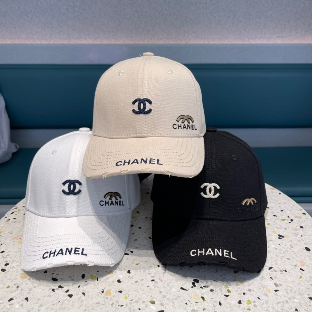  香奈儿CHANEL 四季款原单棒球帽，logo小香经典简约，时尚休闲设计 跑量新品