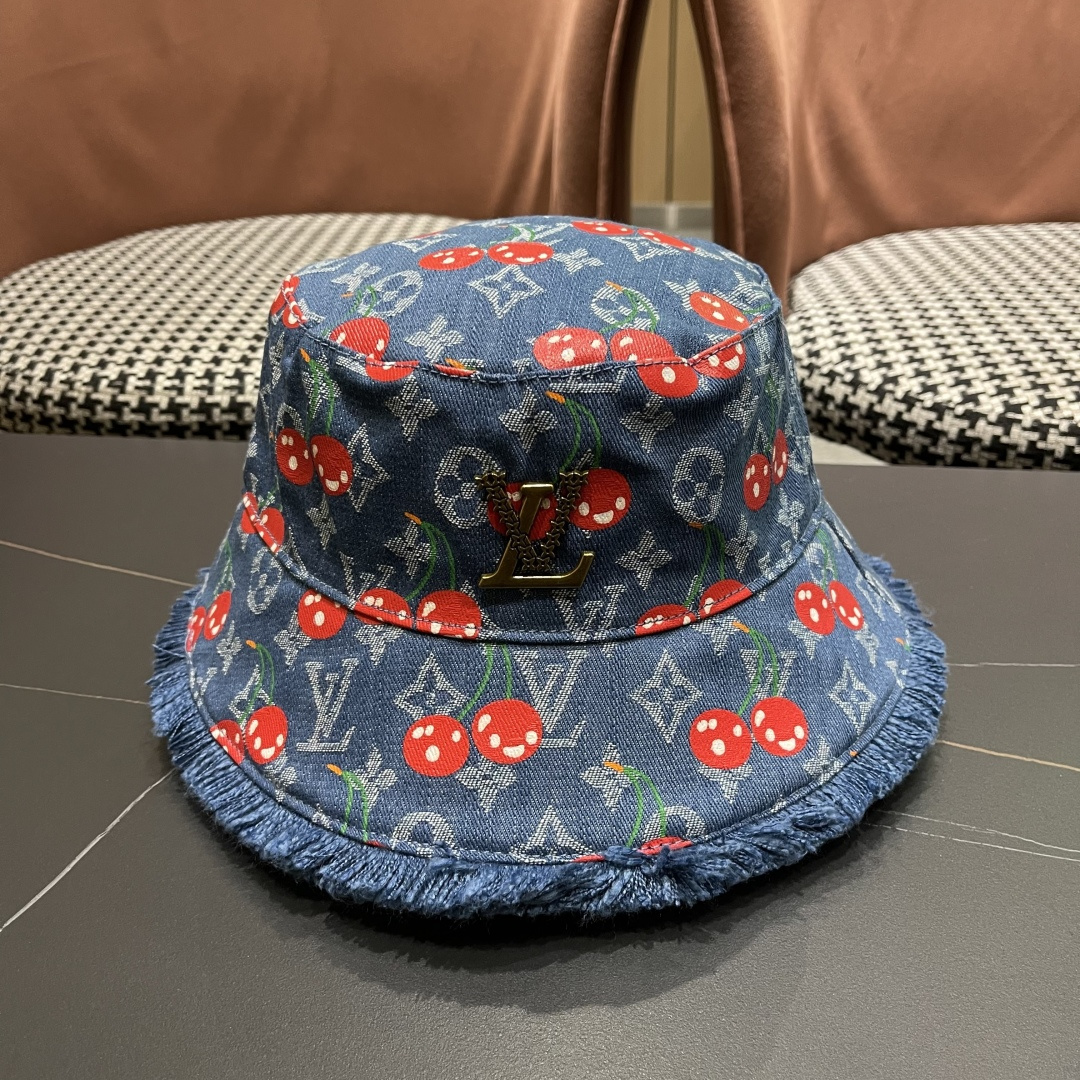 NO:362164,65 baseball cap. 75 fisherman hat Lv and EVU. Classic original single fisherman hat, top version, original denim jacquard fabric, light and breathable!  Excellent quality, basic head circumference, fashionable and versatile. Hats, straw hat, fisherman hat, baseball hat, knit hat, hat, louis vuitton, espadrilles, hats65棒球帽. 75 渔夫帽 Lv跟易威登 经典款原单渔夫帽,顶级版本,原版牛仔提花布料,轻盈透气！质量超赞,基础头围57,时尚百搭.帽子草帽渔夫帽棒球帽针织帽,帽子,louis vuitton,espadrilles,hats,hat