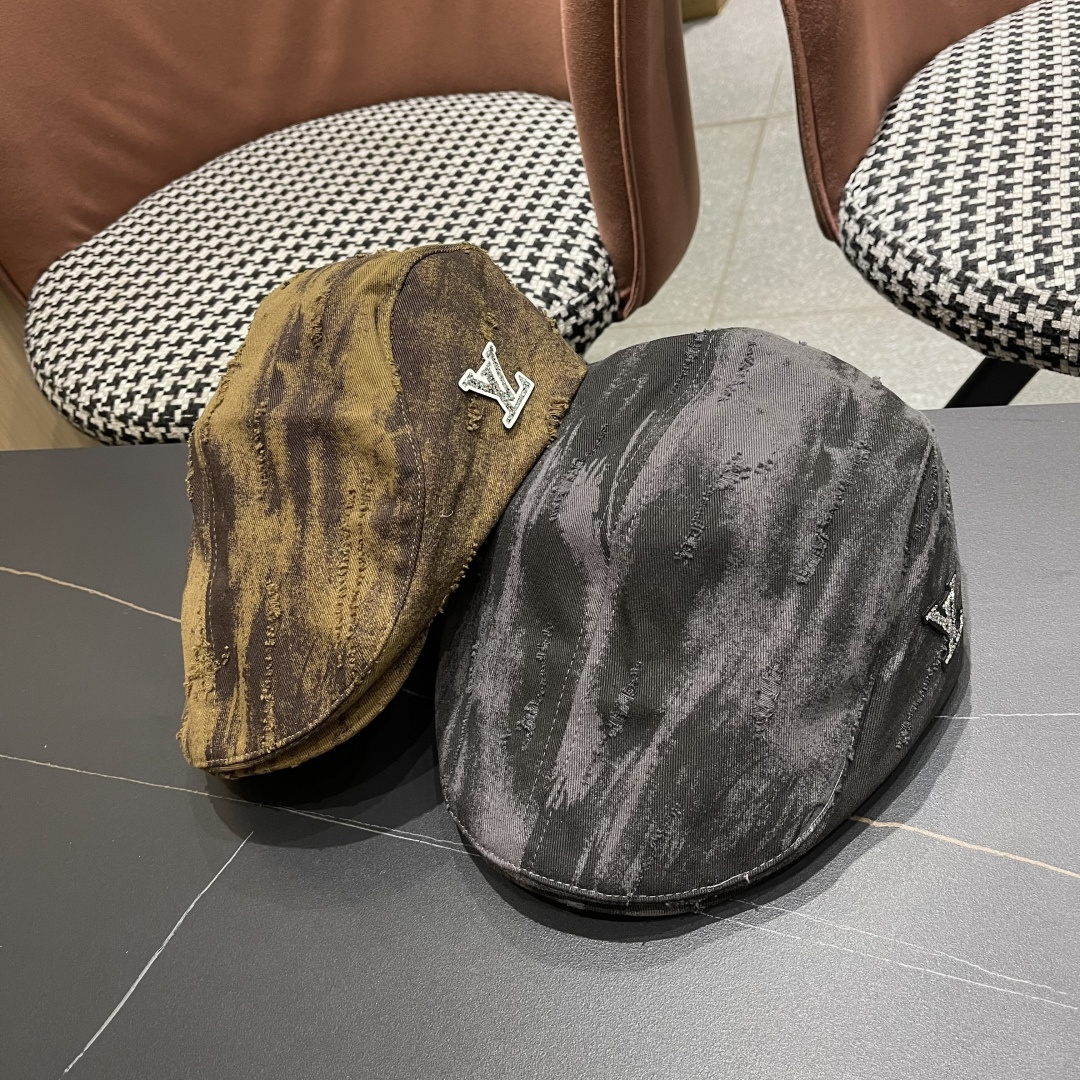  帽子女春夏休闲时尚前进帽韩版辣妺鸭舌帽复古做旧贝雷帽