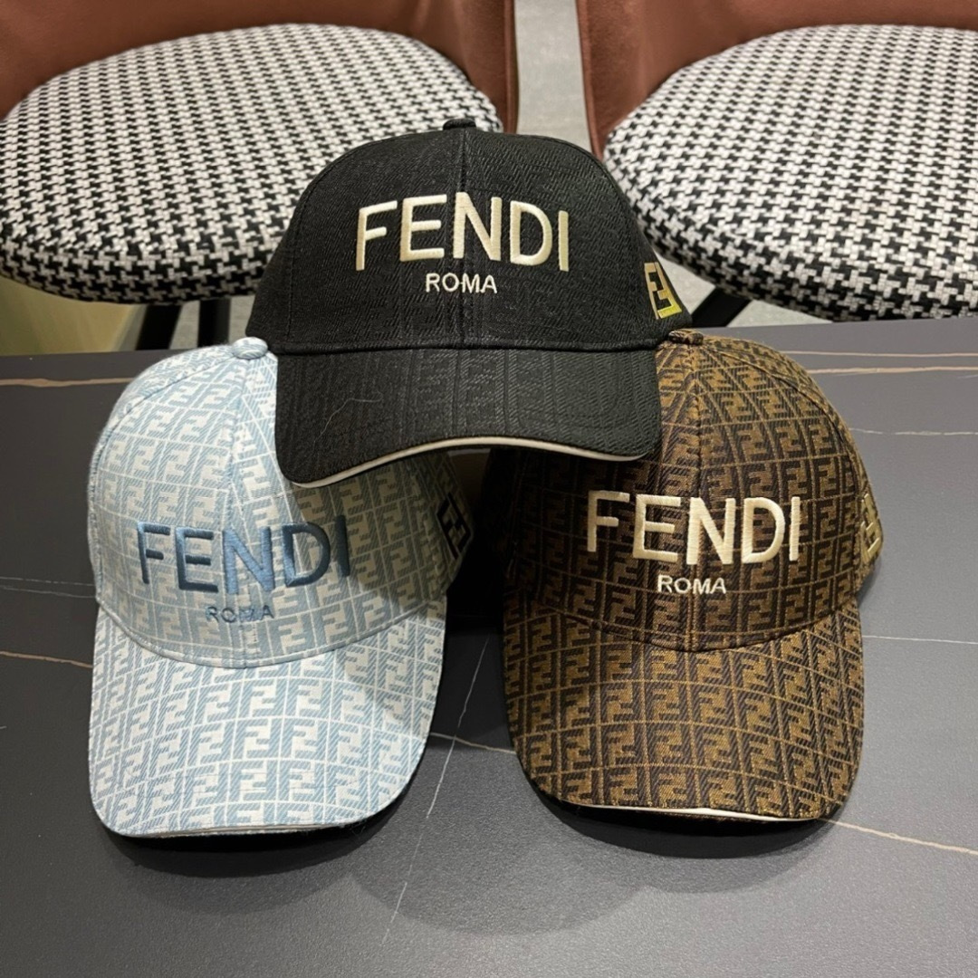  FENDI芬迪，棒球帽 代购版本！时尚潮流，高端做工！