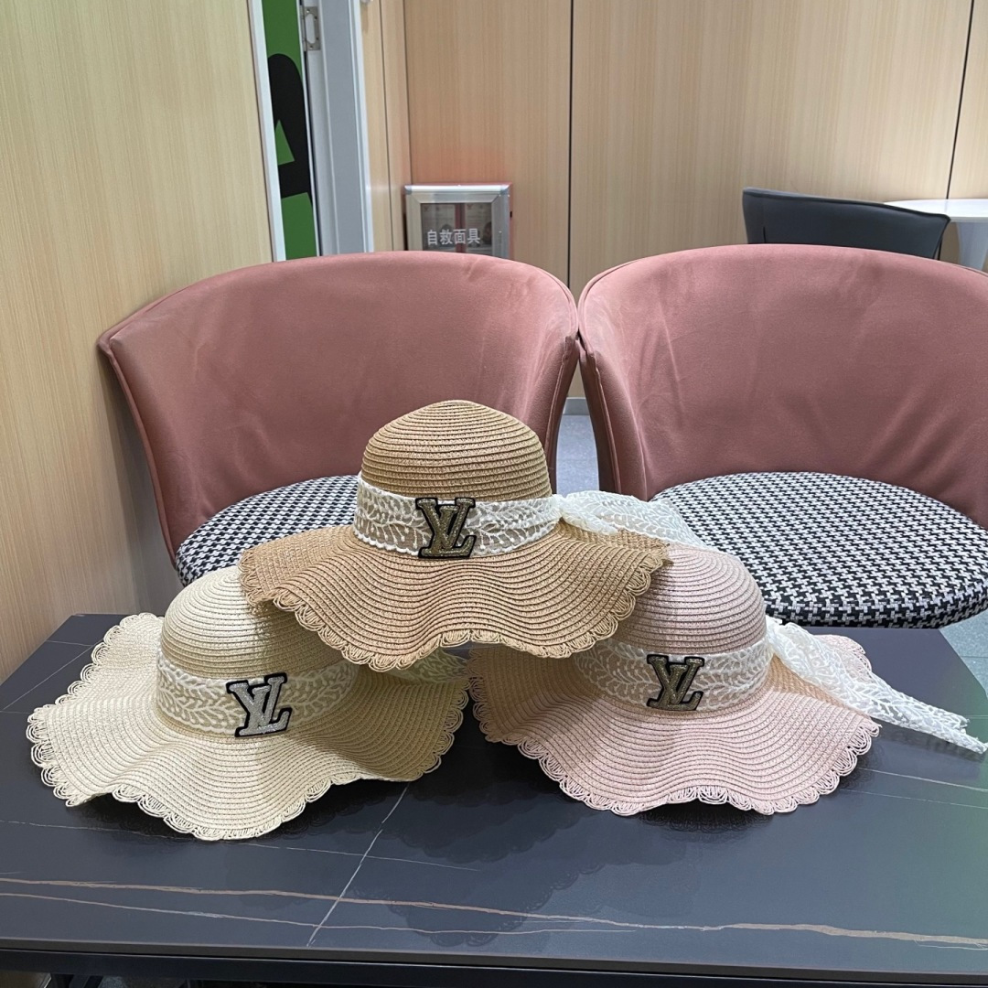  【LV路易威登】2025新款草帽，出街必备超好搭配，赶紧入手！