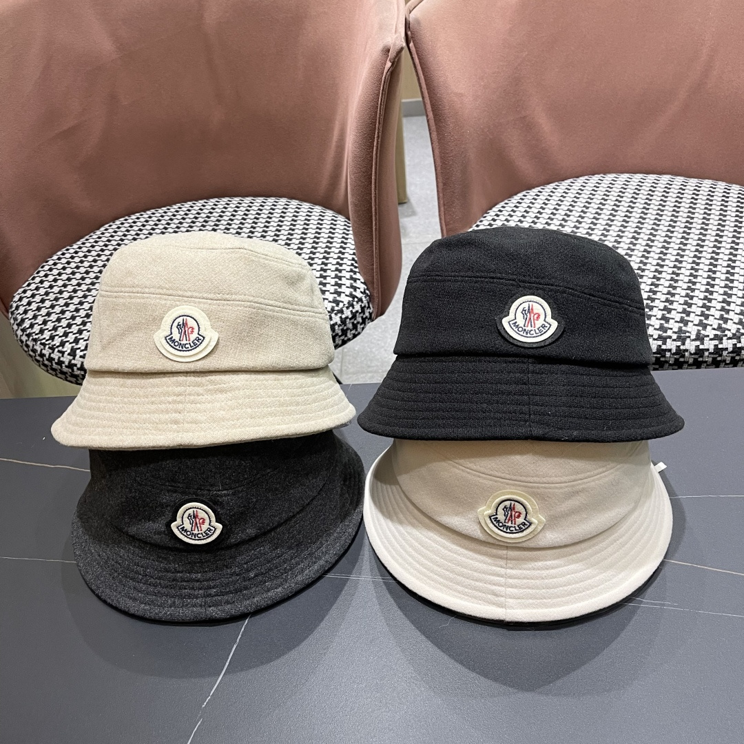  （蒙囗MONCLER】2025秋冬款保暖甜美可爱渔夫帽时尚百搭秋冬赶紧订购哦，