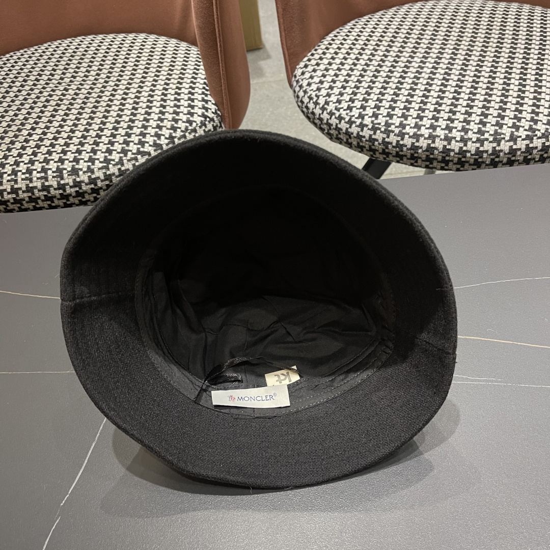  （蒙囗MONCLER】2025秋冬款保暖甜美可爱渔夫帽时尚百搭秋冬赶紧订购哦，