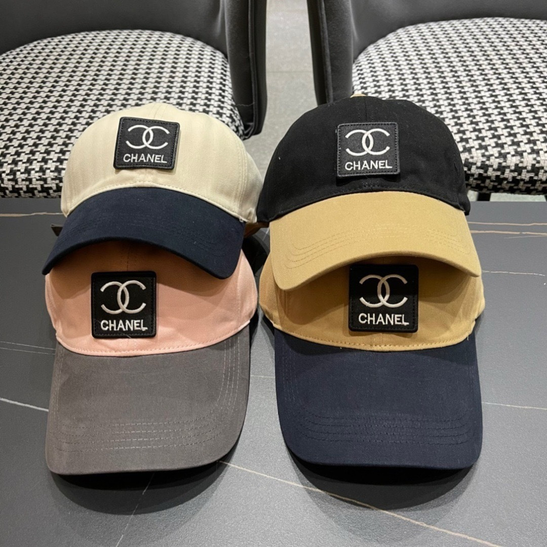 
CHANEL香奈儿】2025新款简约棒球帽，新款出货，大牌款超好搭配，