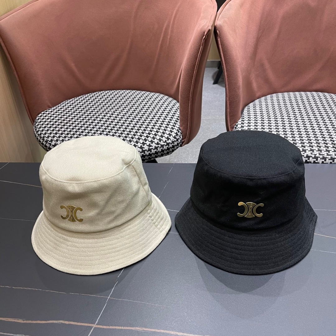  celine赛琳 春夏新款遮阳渔夫帽超显气质，质感无敌！
