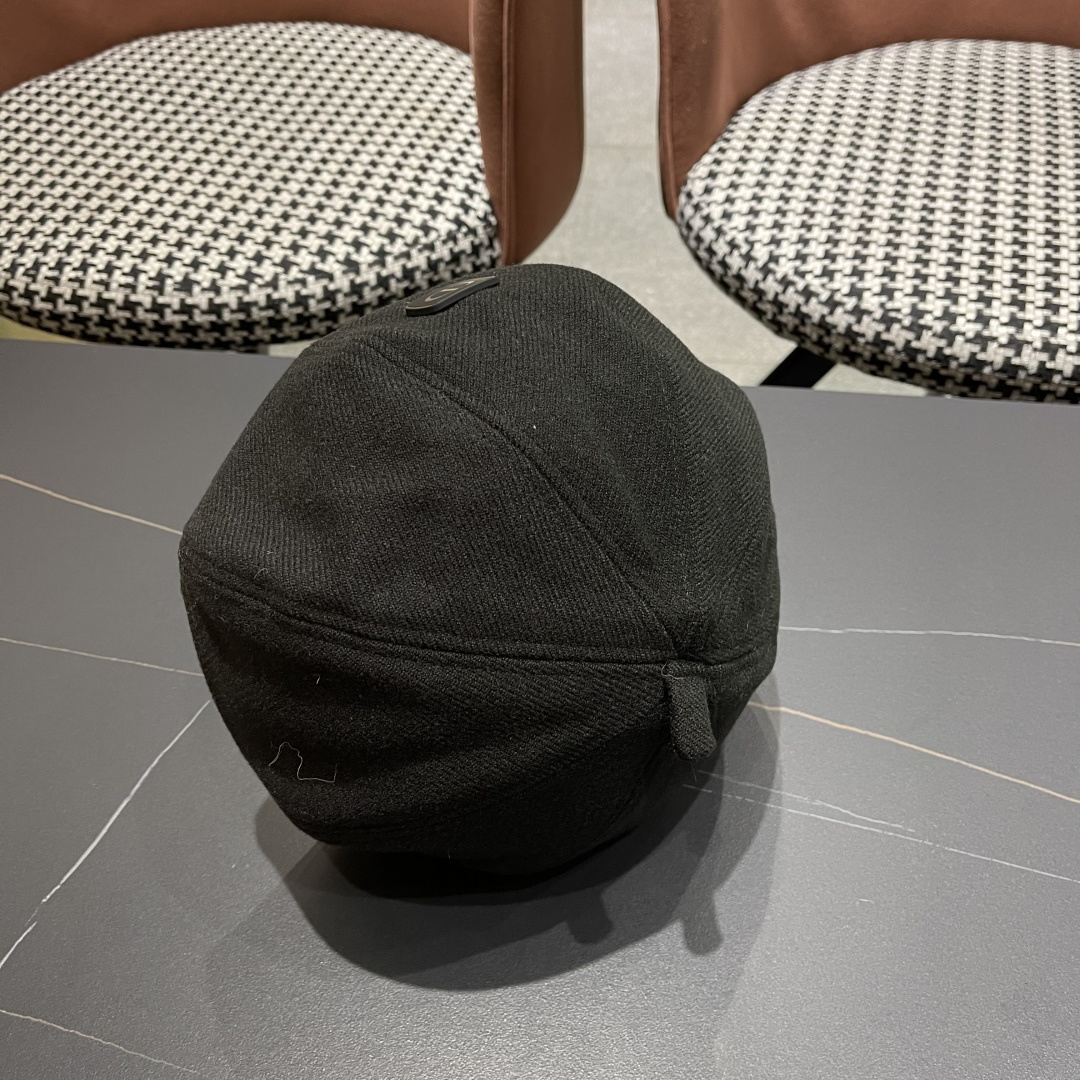  DIOR迪奥贝雷帽百搭可爱圆顶甜美蓓蕾帽显脸小日系保暖逛街出游八角帽