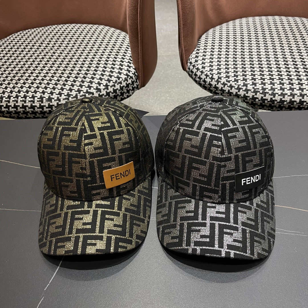  FENDI芬迪 系列棒球帽🧢 经典FF中古单品，气质穿搭单品，质量杠杠