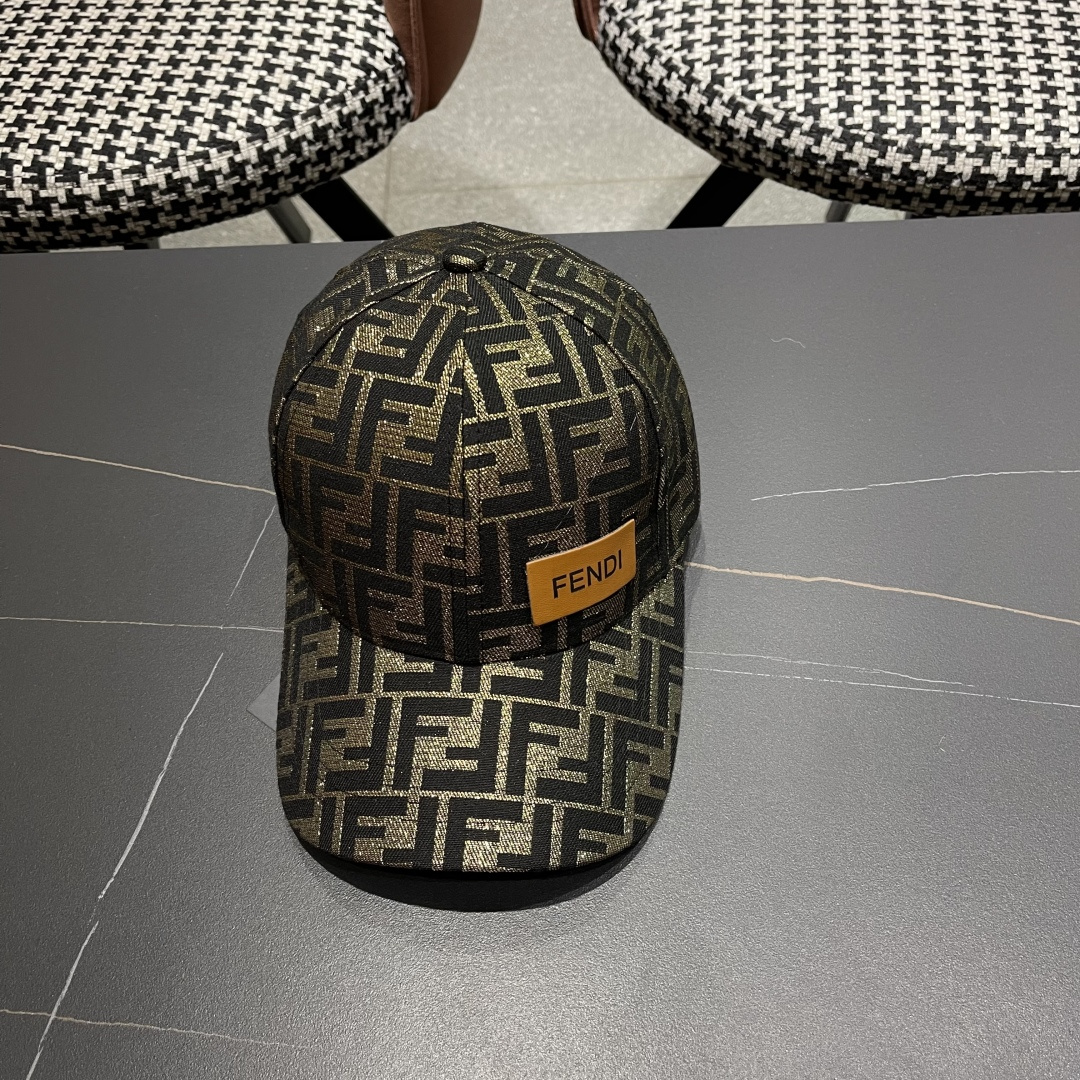 FENDI芬迪 系列棒球帽🧢 经典FF中古单品，气质穿搭单品，质量杠杠