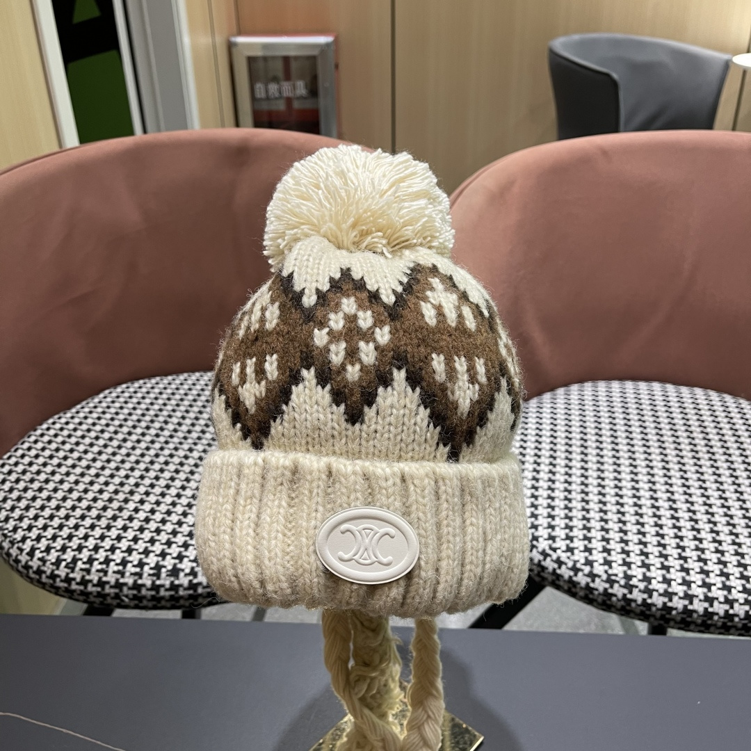  赛琳cellne  冬款雷锋帽女冬季时尚保暖护耳羽绒帽防风东北户外帽子女

