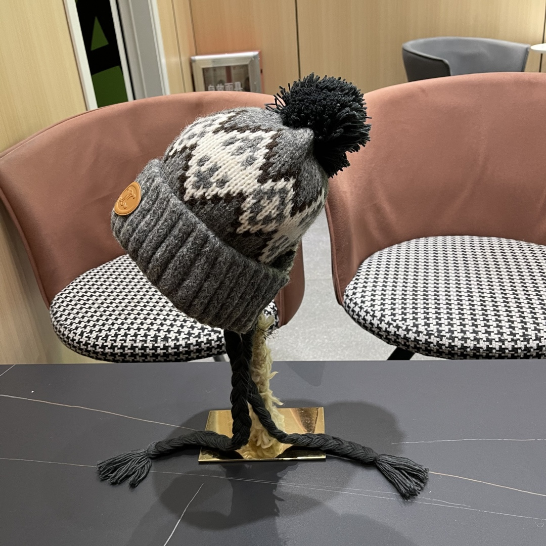  赛琳cellne  冬款雷锋帽女冬季时尚保暖护耳羽绒帽防风东北户外帽子女

