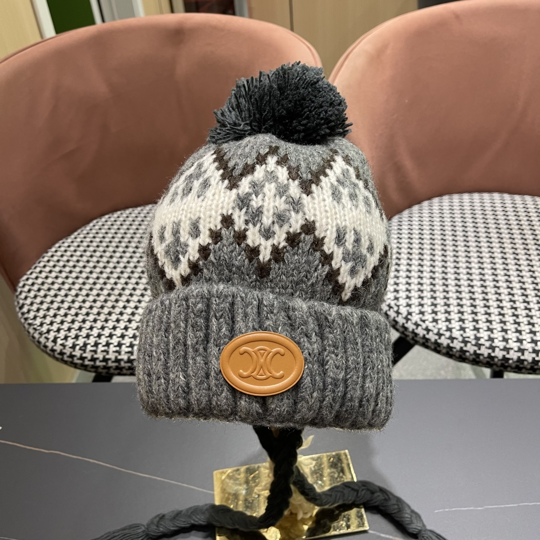  赛琳cellne  冬款雷锋帽女冬季时尚保暖护耳羽绒帽防风东北户外帽子女

