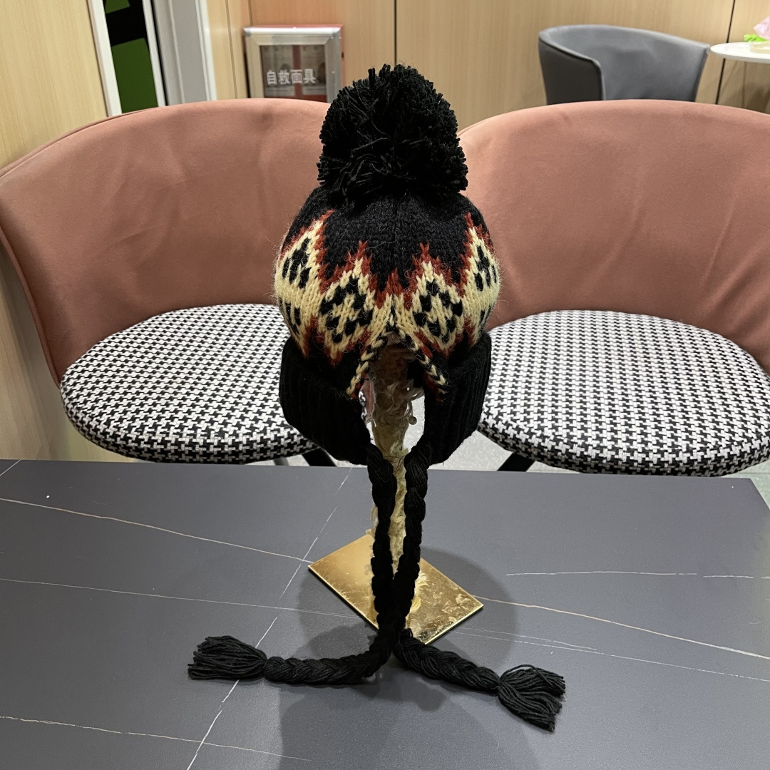  赛琳cellne  冬款雷锋帽女冬季时尚保暖护耳羽绒帽防风东北户外帽子女

