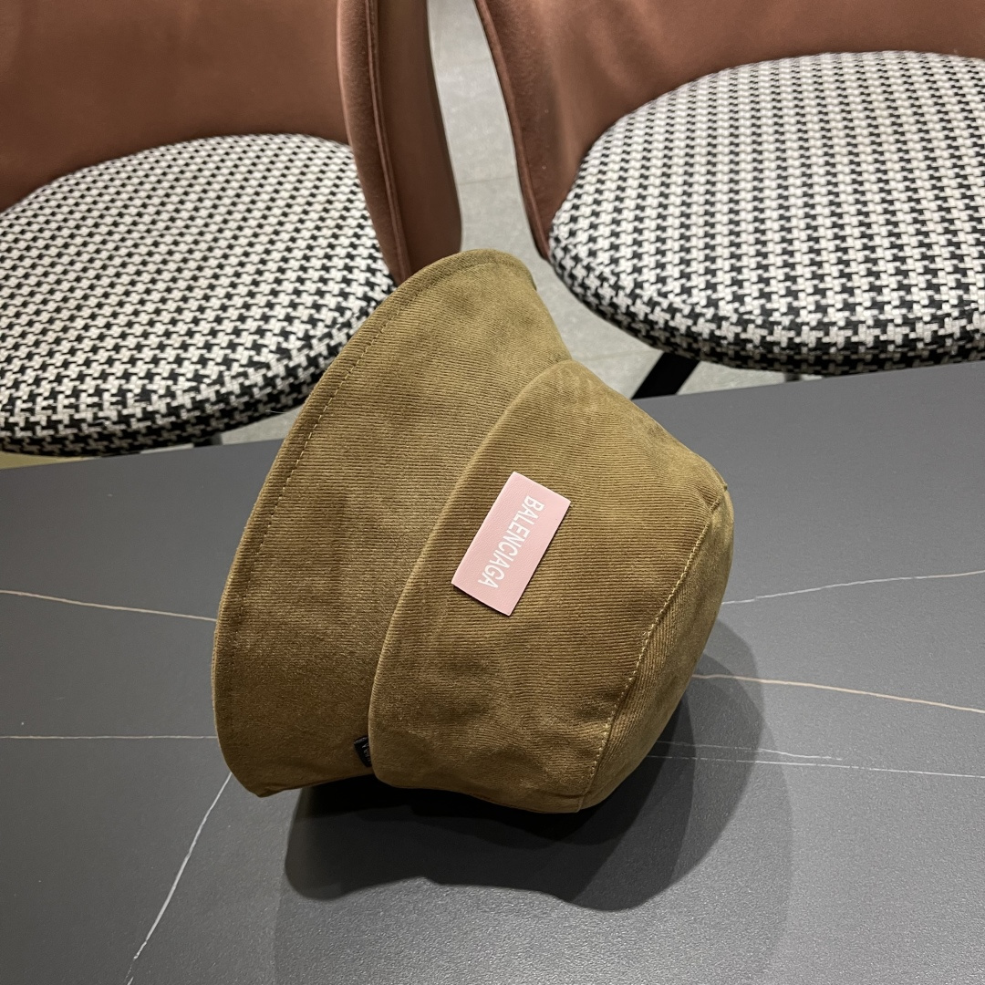  巴黎世家BALENCIAGA 新韩版时尚渔夫帽潮女士简约百搭防晒日系盆帽子