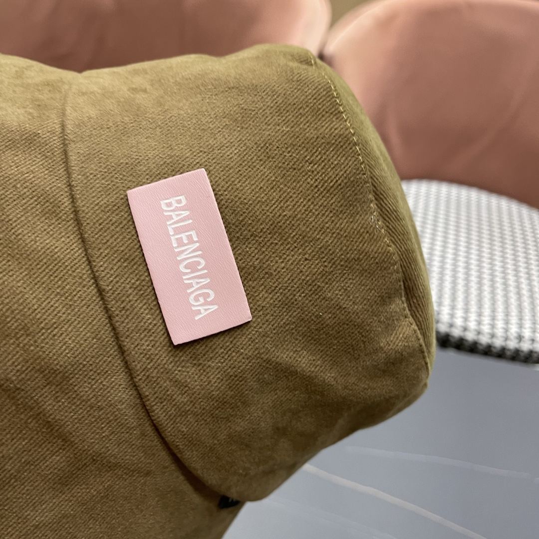  巴黎世家BALENCIAGA 新韩版时尚渔夫帽潮女士简约百搭防晒日系盆帽子