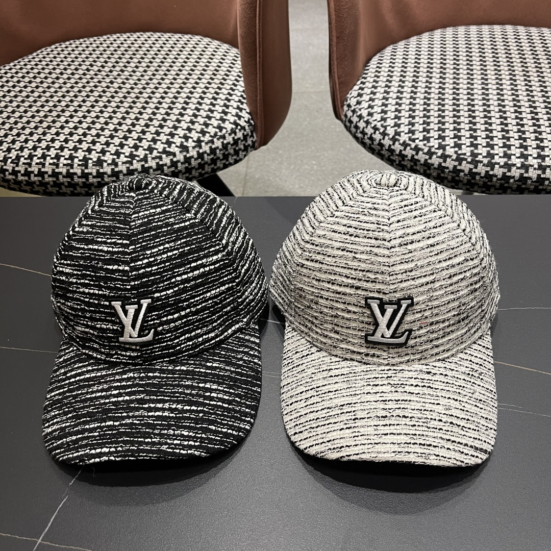  LV 路易威登 Louis Vuitton 休闲鸭舌帽街头百搭秋冬季男女情侣潮流防晒棒球帽