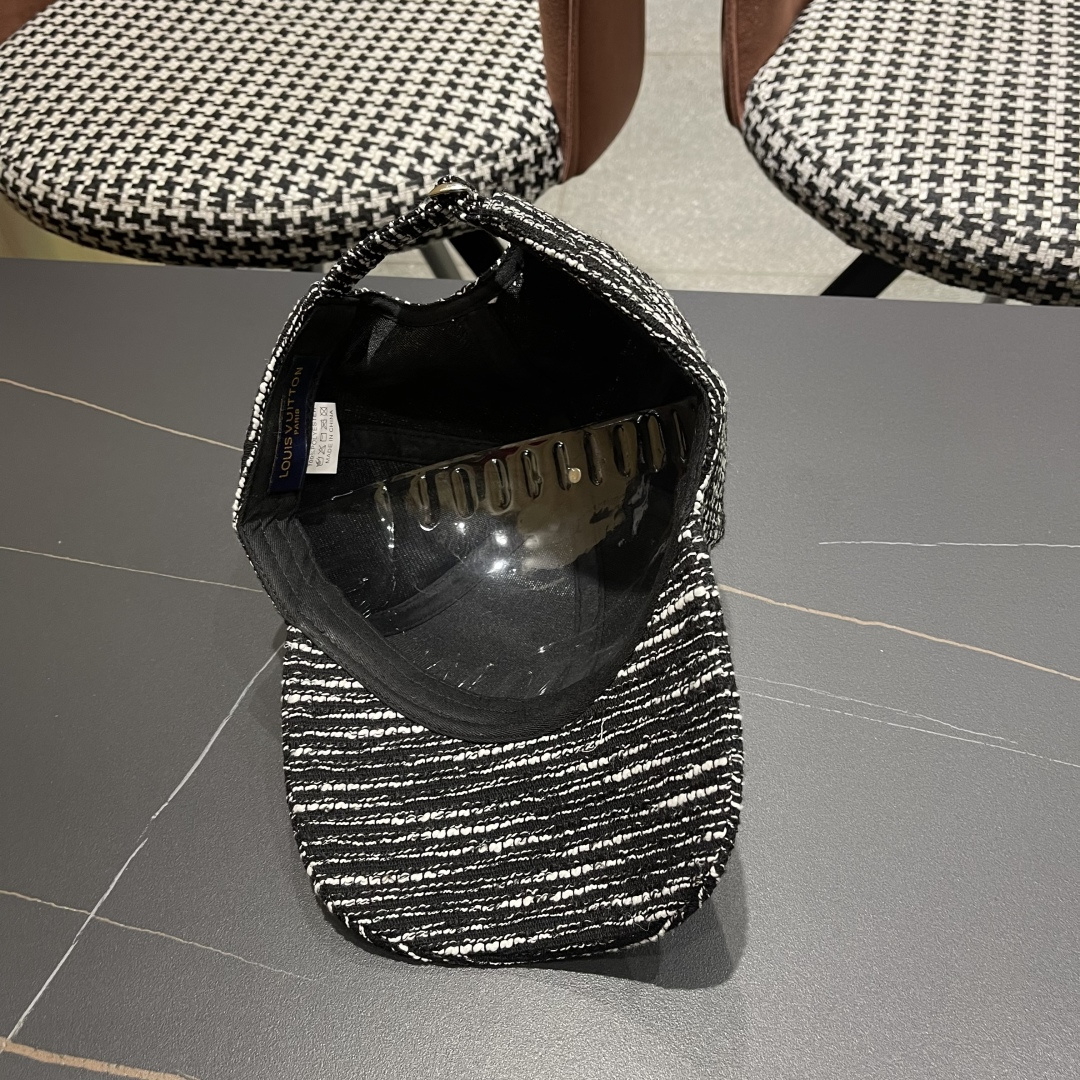  LV 路易威登 Louis Vuitton 休闲鸭舌帽街头百搭秋冬季男女情侣潮流防晒棒球帽