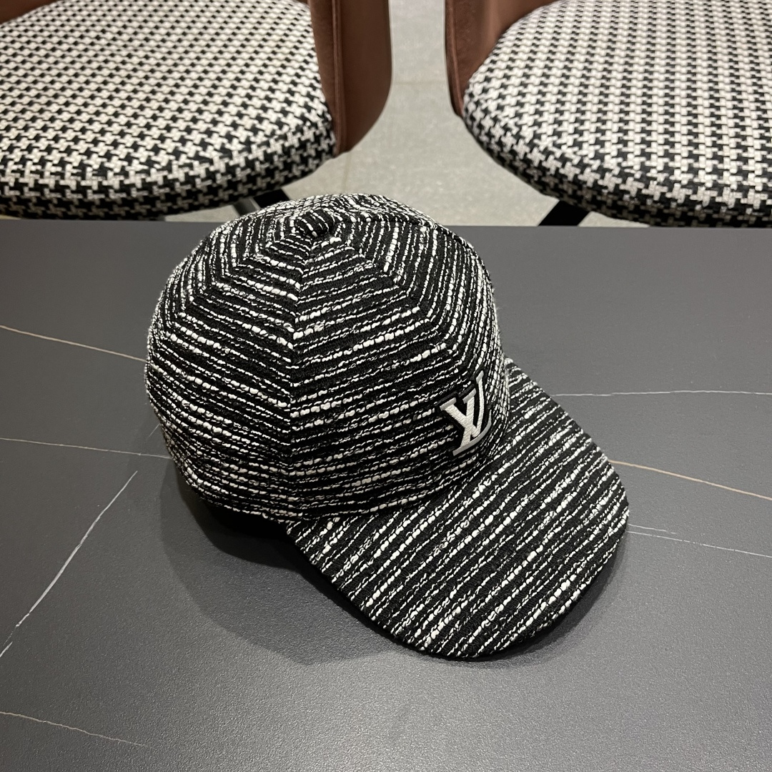  LV 路易威登 Louis Vuitton 休闲鸭舌帽街头百搭秋冬季男女情侣潮流防晒棒球帽