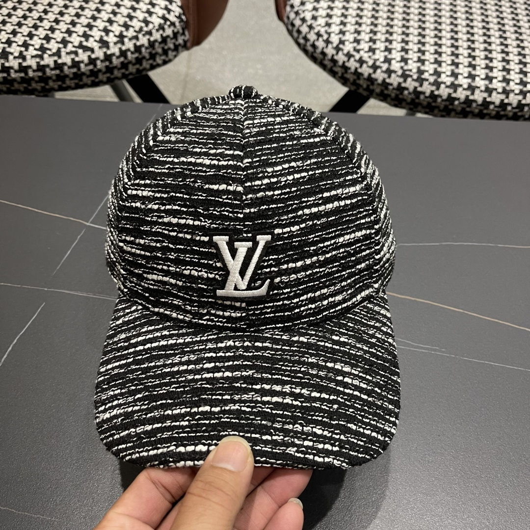  LV 路易威登 Louis Vuitton 休闲鸭舌帽街头百搭秋冬季男女情侣潮流防晒棒球帽