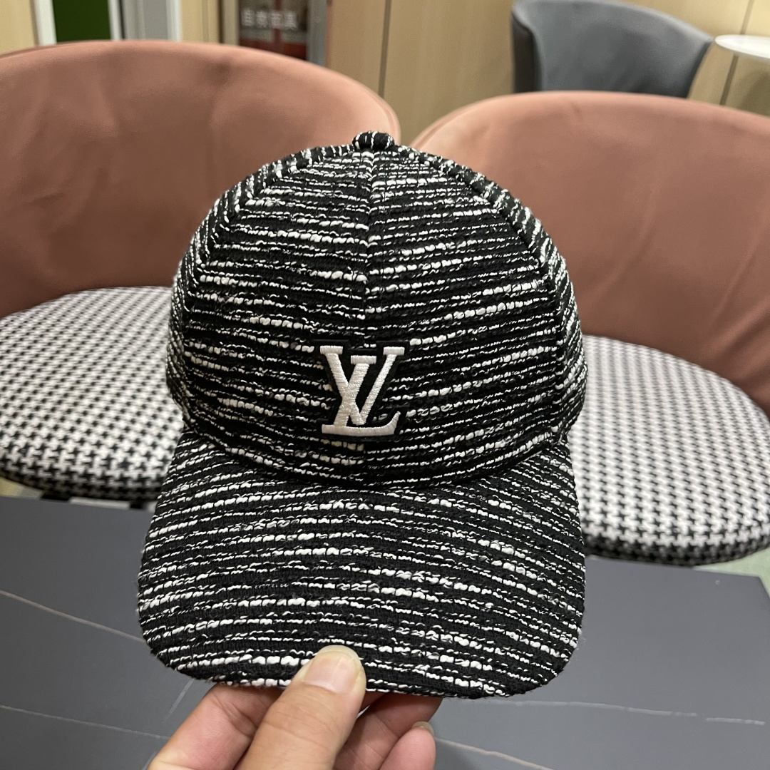  LV 路易威登 Louis Vuitton 休闲鸭舌帽街头百搭秋冬季男女情侣潮流防晒棒球帽