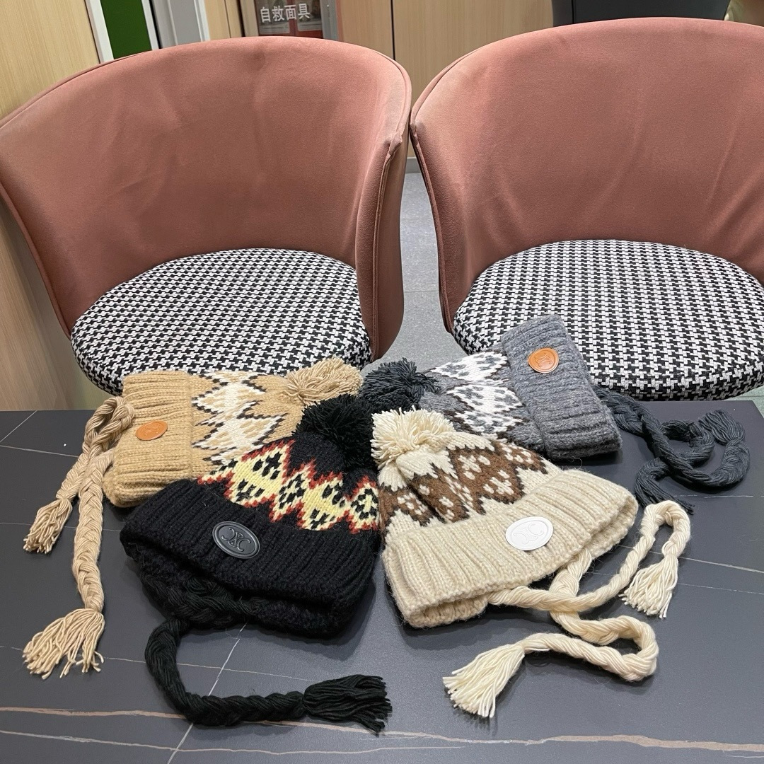  赛琳cellne  冬款雷锋帽女冬季时尚保暖护耳羽绒帽防风东北户外帽子女

