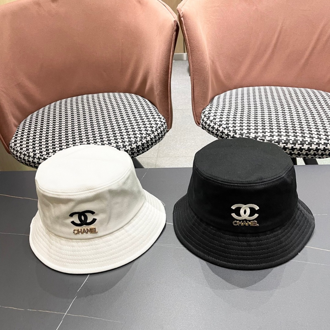  CHANEL 香奈儿2025早春新款原单渔夫帽， 精致純也格调很有感觉，很酷很时尚，专柜断货热门，质量