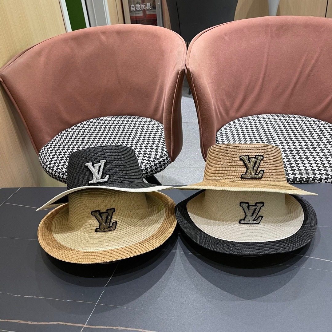 【LV路易威登】2025新款度假风礼帽，草帽，旅行必备，超好搭配，赶紧入手！