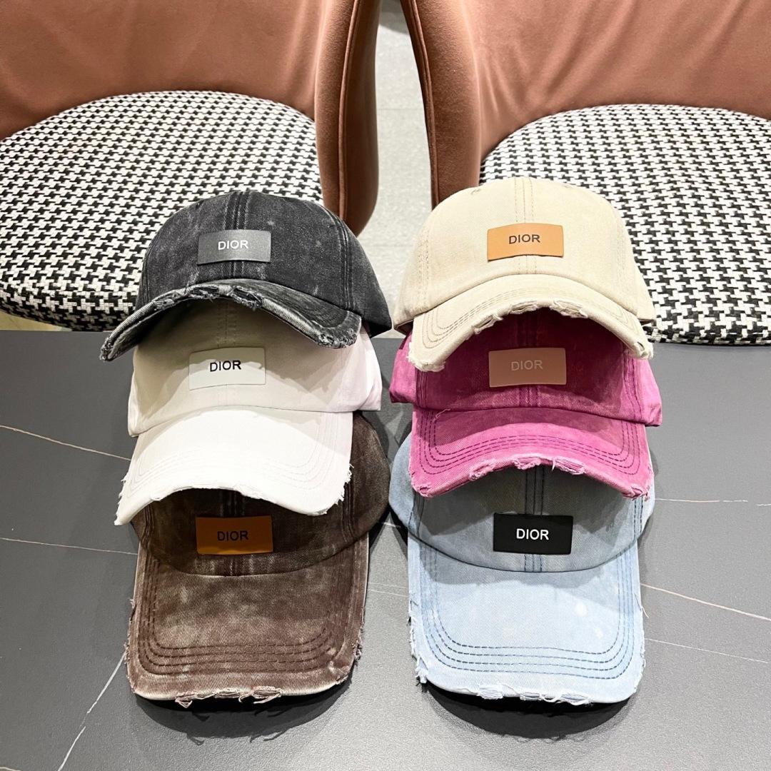 【DIOR迪奥】2025新款简约棒球帽🧢，新款出货，大牌款超好搭配，赶紧入手！