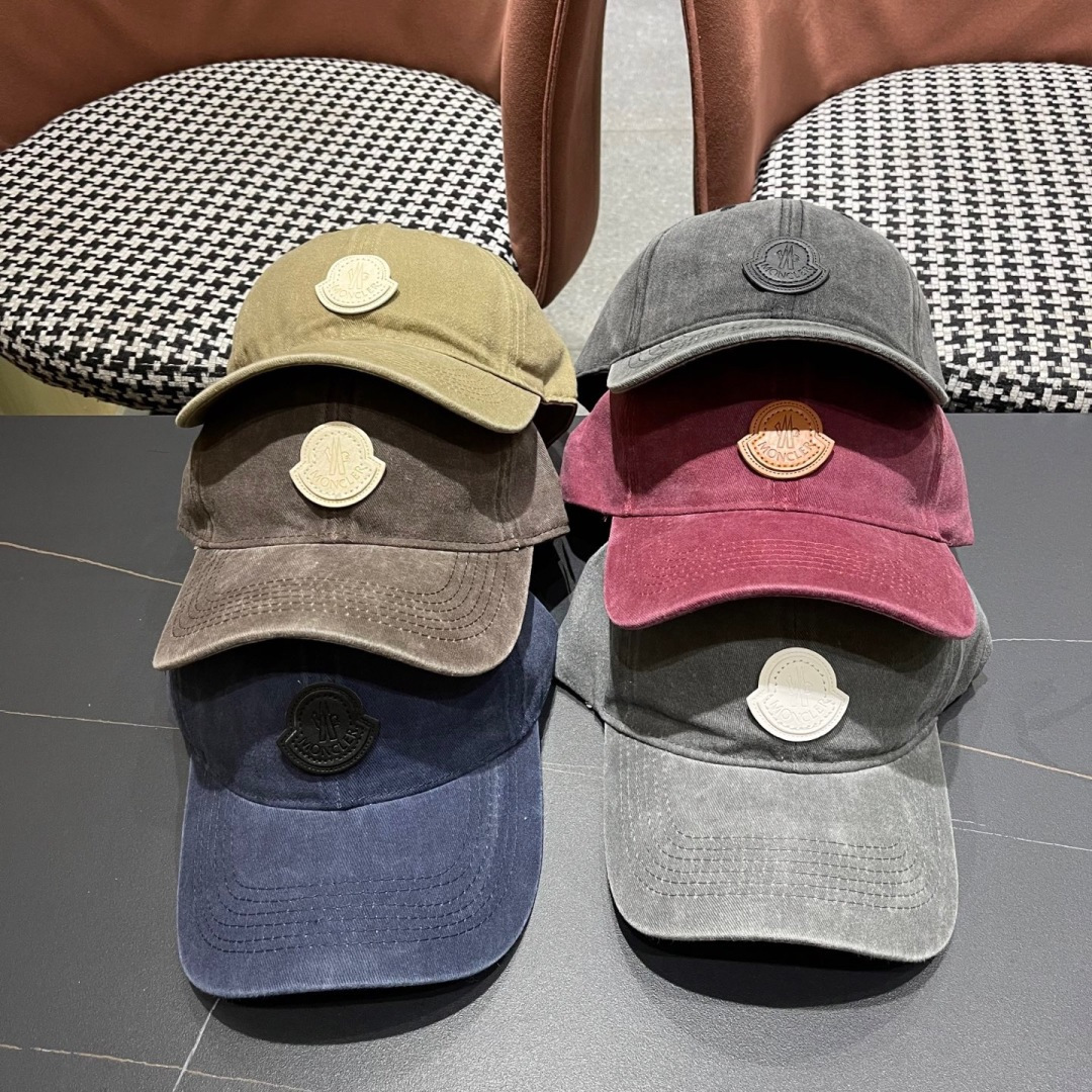  蒙口Moncler春款新款个性棒球帽，透气性巨佳，四季佩戴款高颜值时尚单品！
男女同款