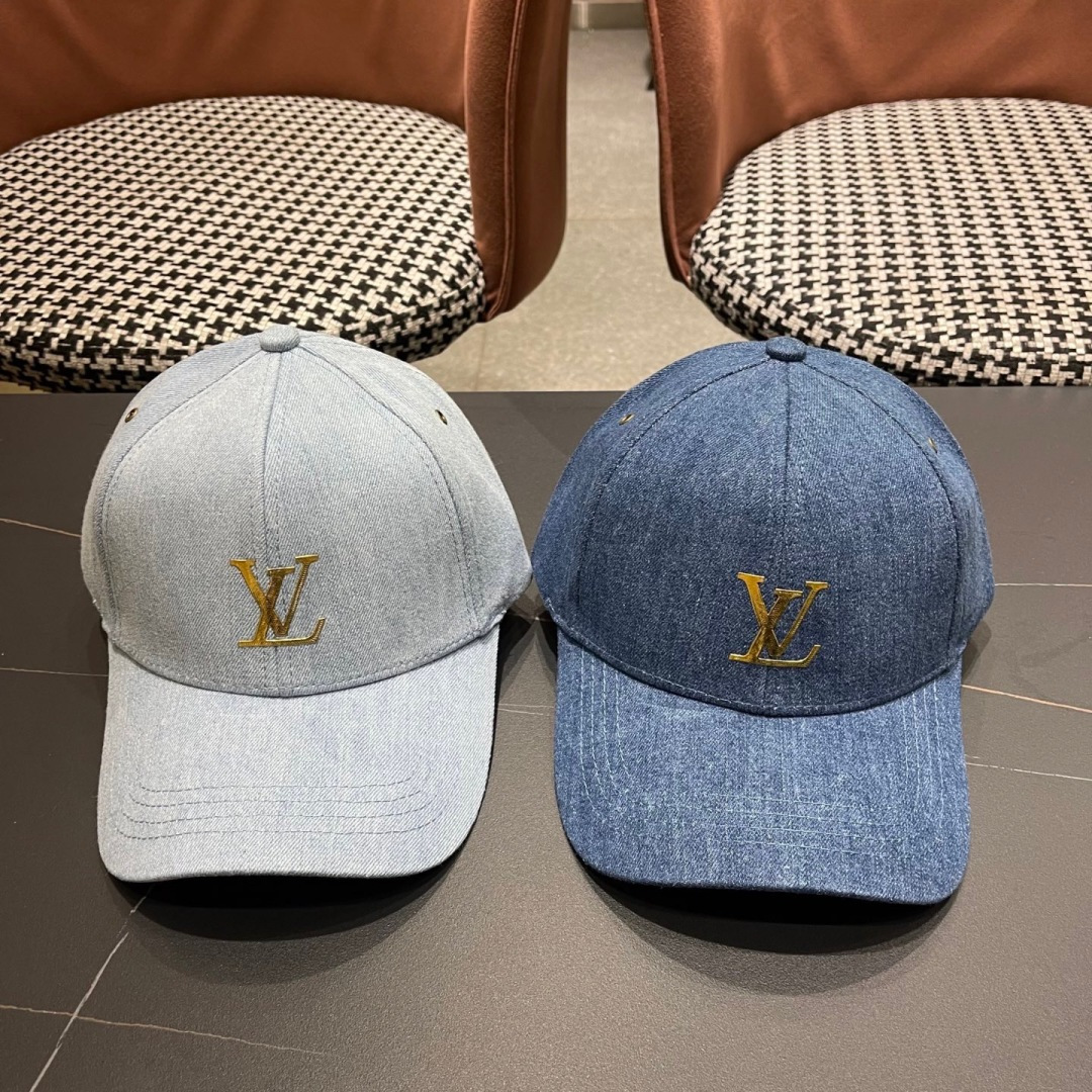  LV路易威登牛仔棒球帽🧢轻盈透气。完美版型，独家实物拍摄，男女适用